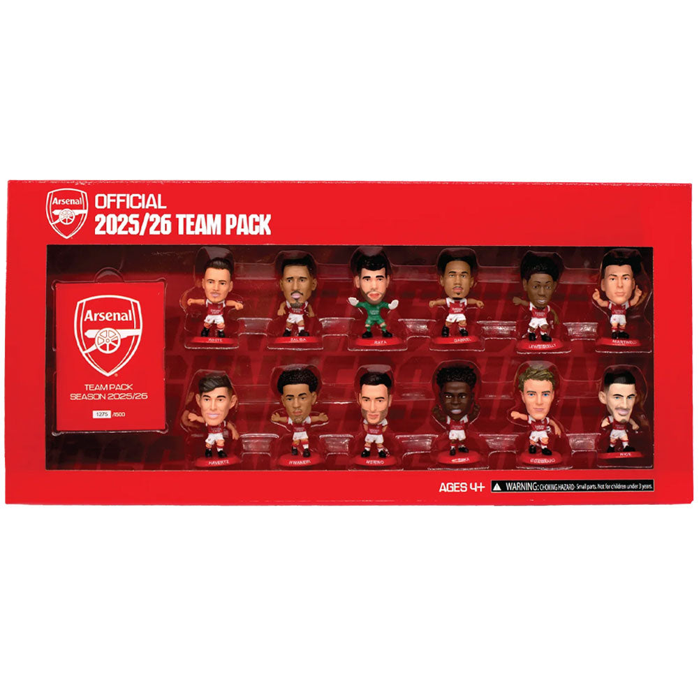 Arsenal FC SoccerStarz Season 25/26 Team Pack Review
