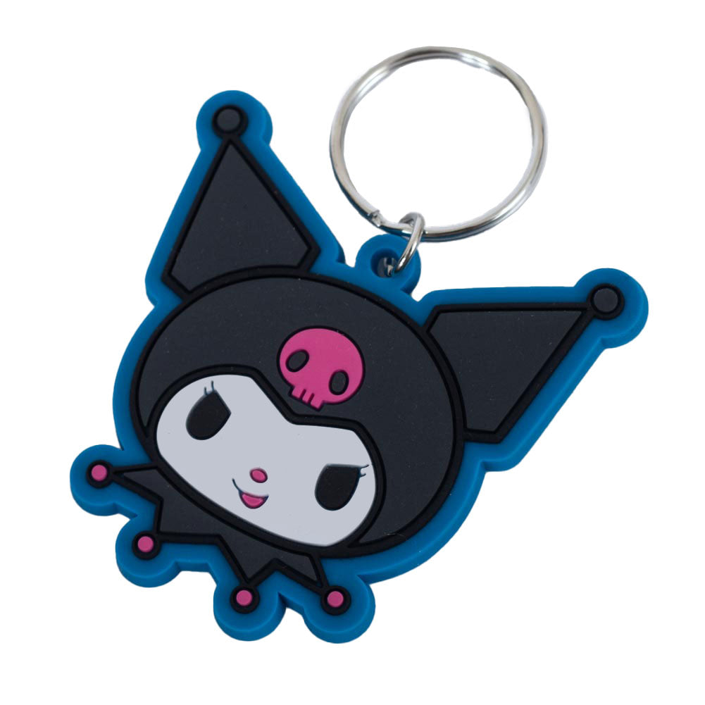 Kuromi Smile PVC Keyring