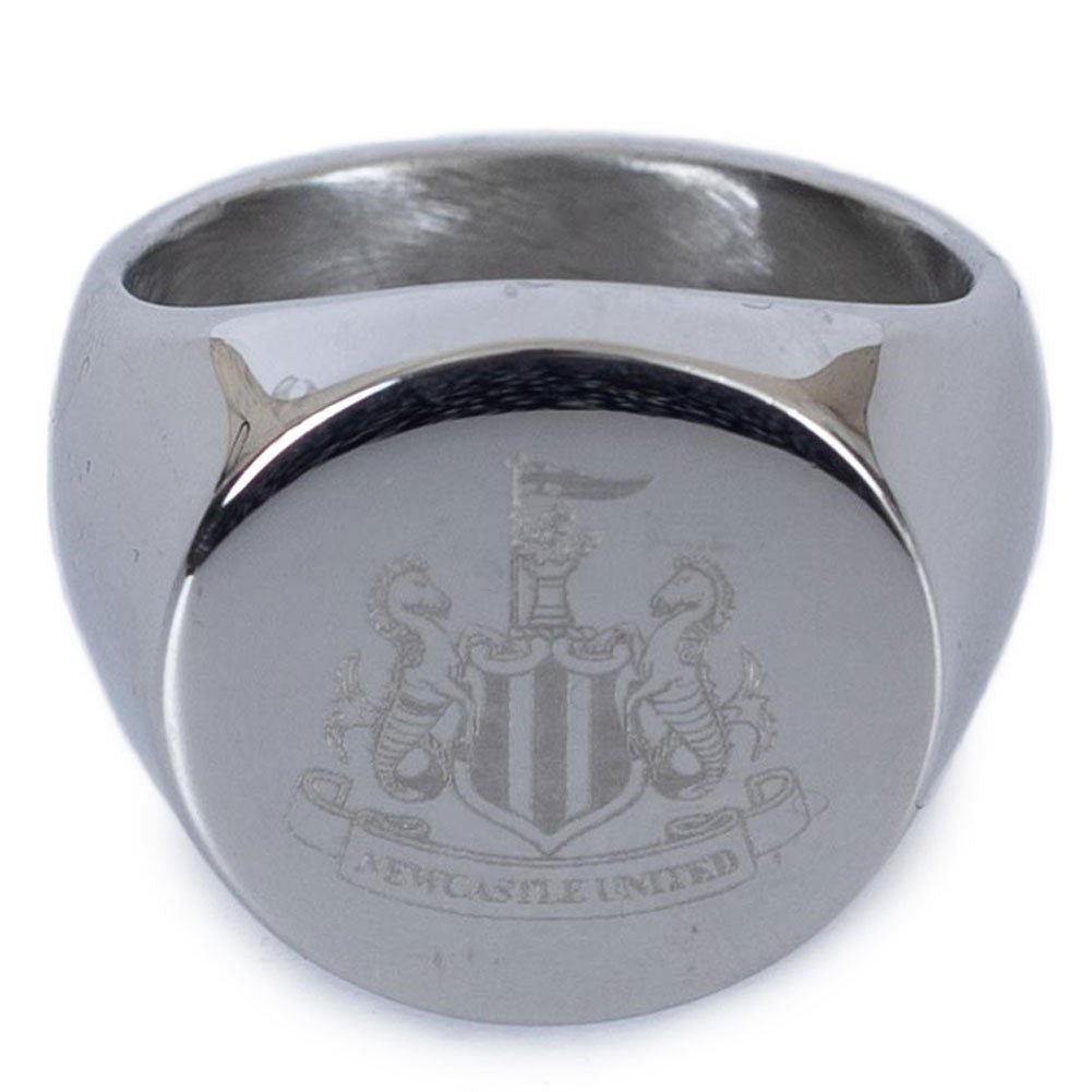 Newcastle United FC Round Signet Ring Small