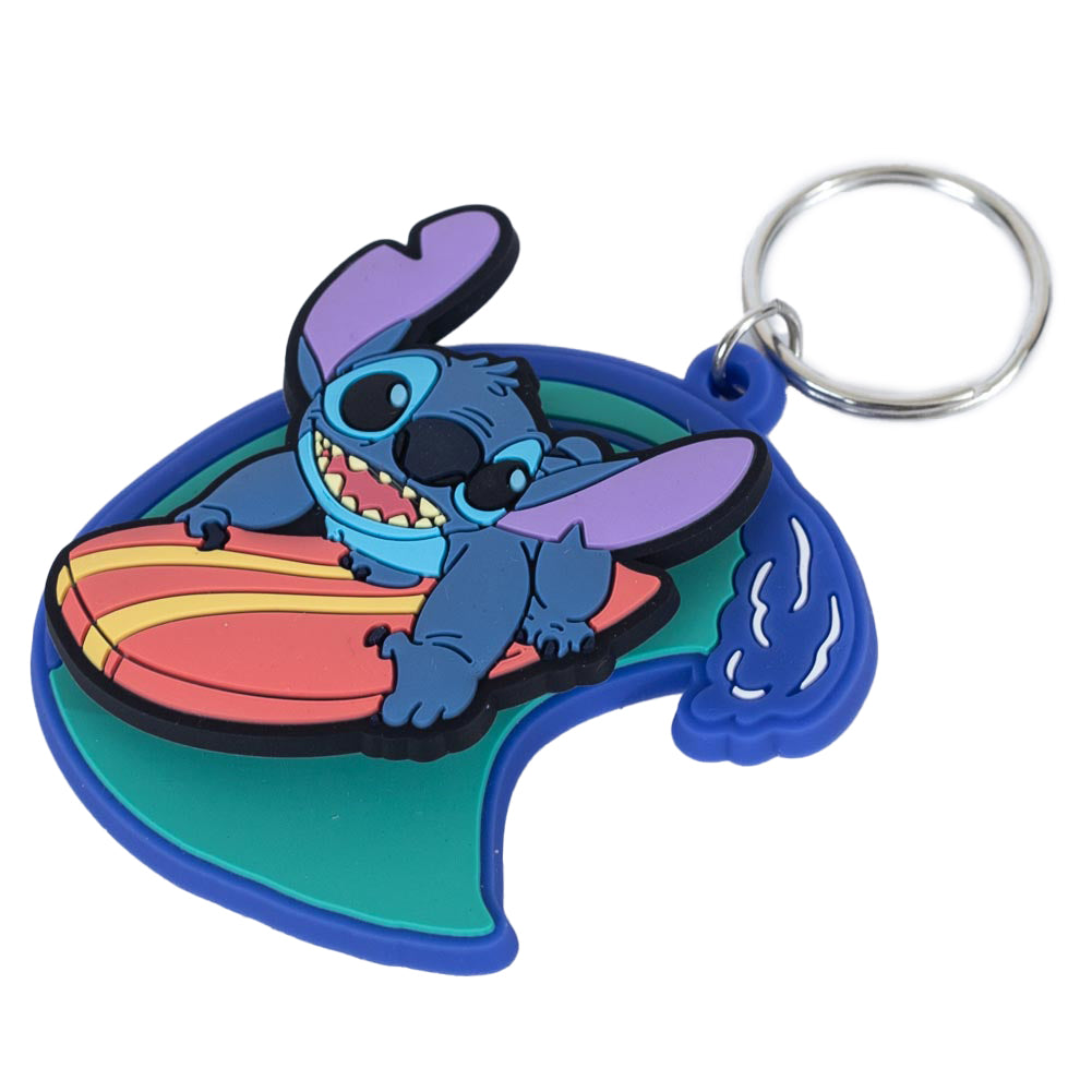 Lilo & Stitch Surfing Stitch Keyring