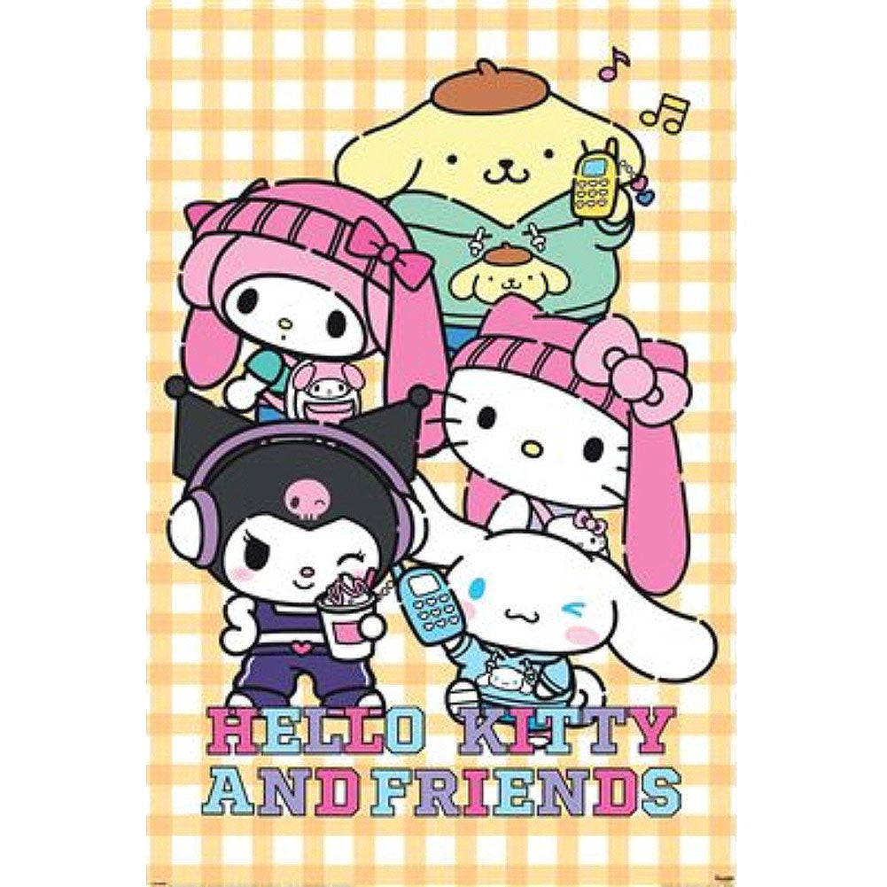 Hello Kitty Pop Poster