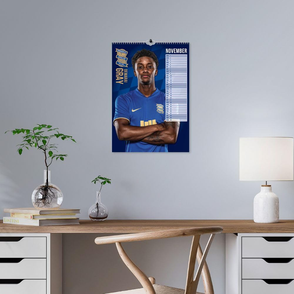 Birmingham City FC A3 Calendar 2026