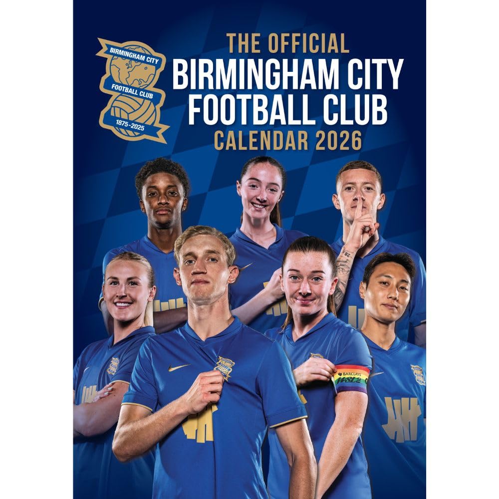 Birmingham City FC A3 Calendar 2026