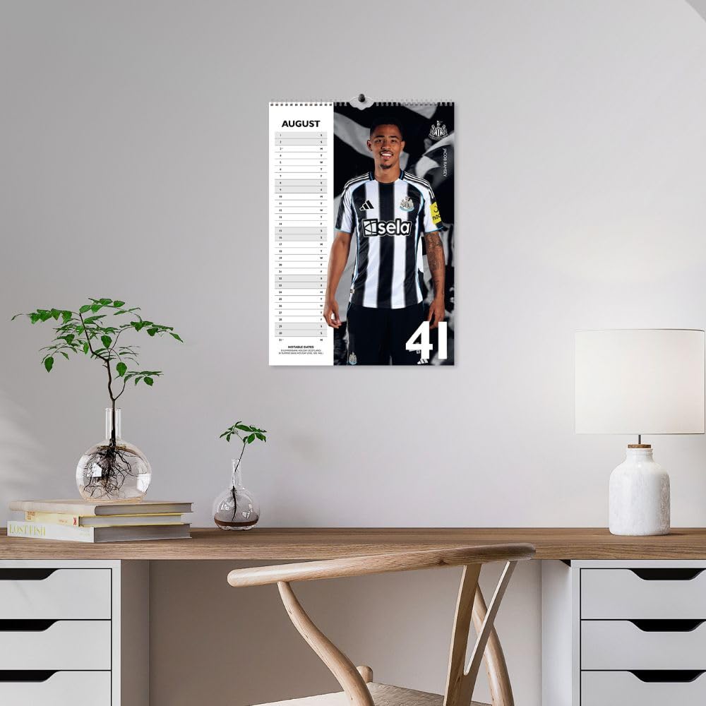 Newcastle United FC A3 Calendar 2026