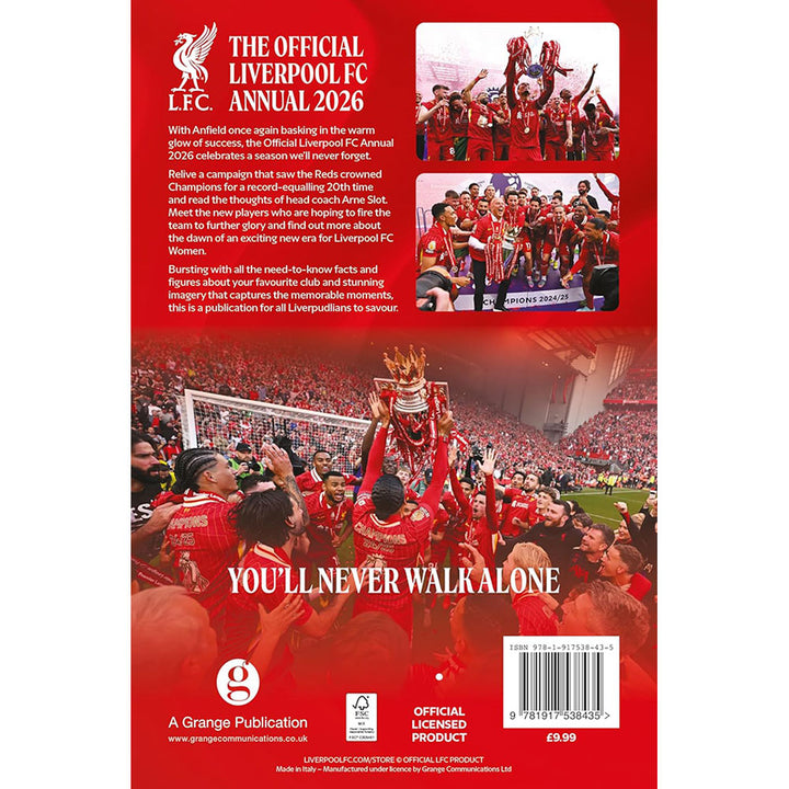 Liverpool FC Annual 2026