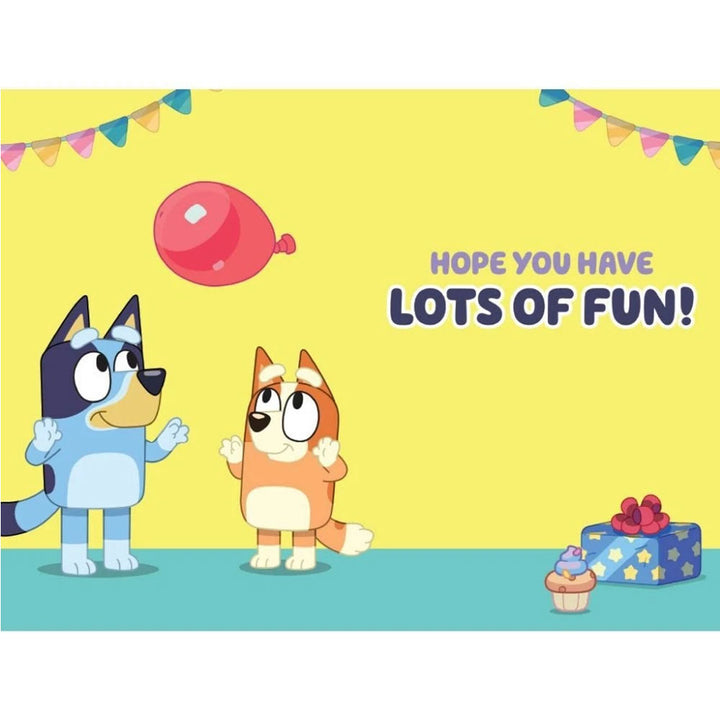 Bluey 3D Lenticular Birthday Card