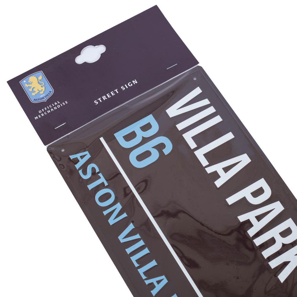 Aston Villa FC Colour Street Sign