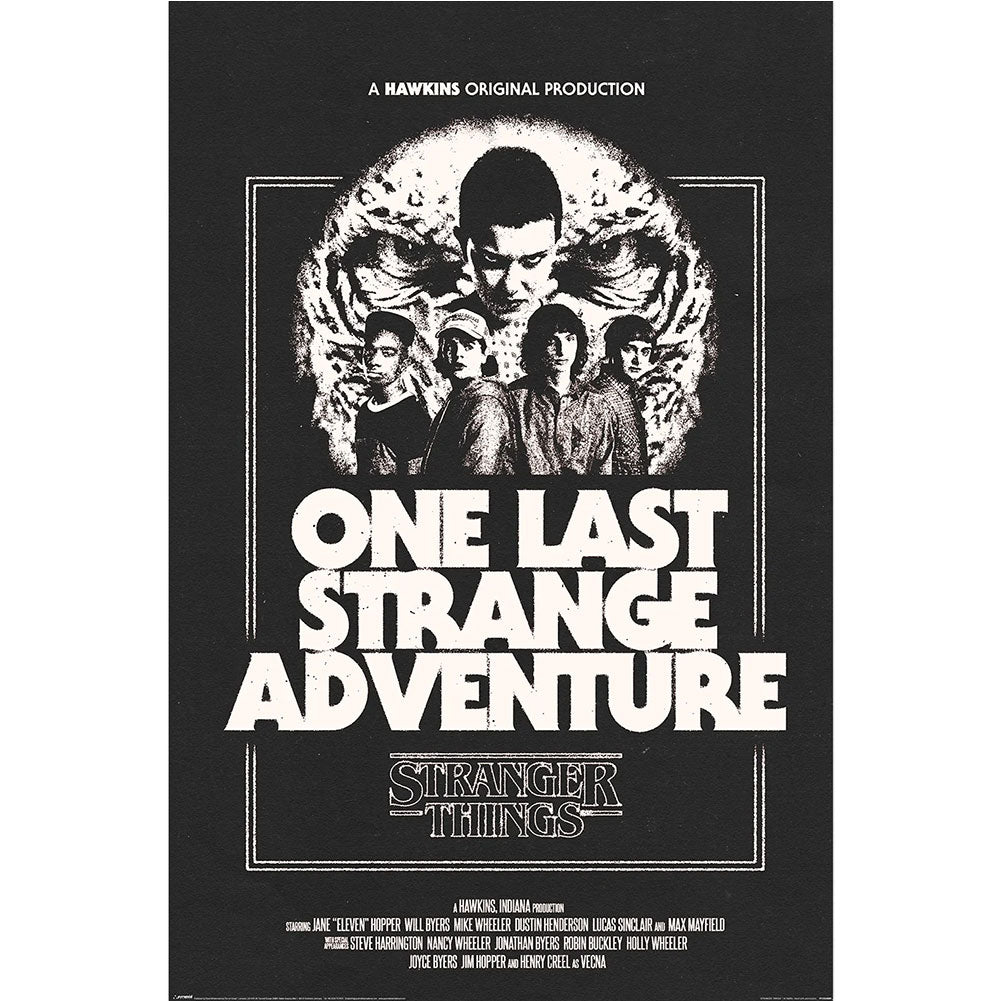 Stranger Things 5 One Last Adventure Poster