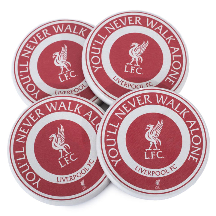 Liverpool FC 4-Pack Ceramic Coaster Set